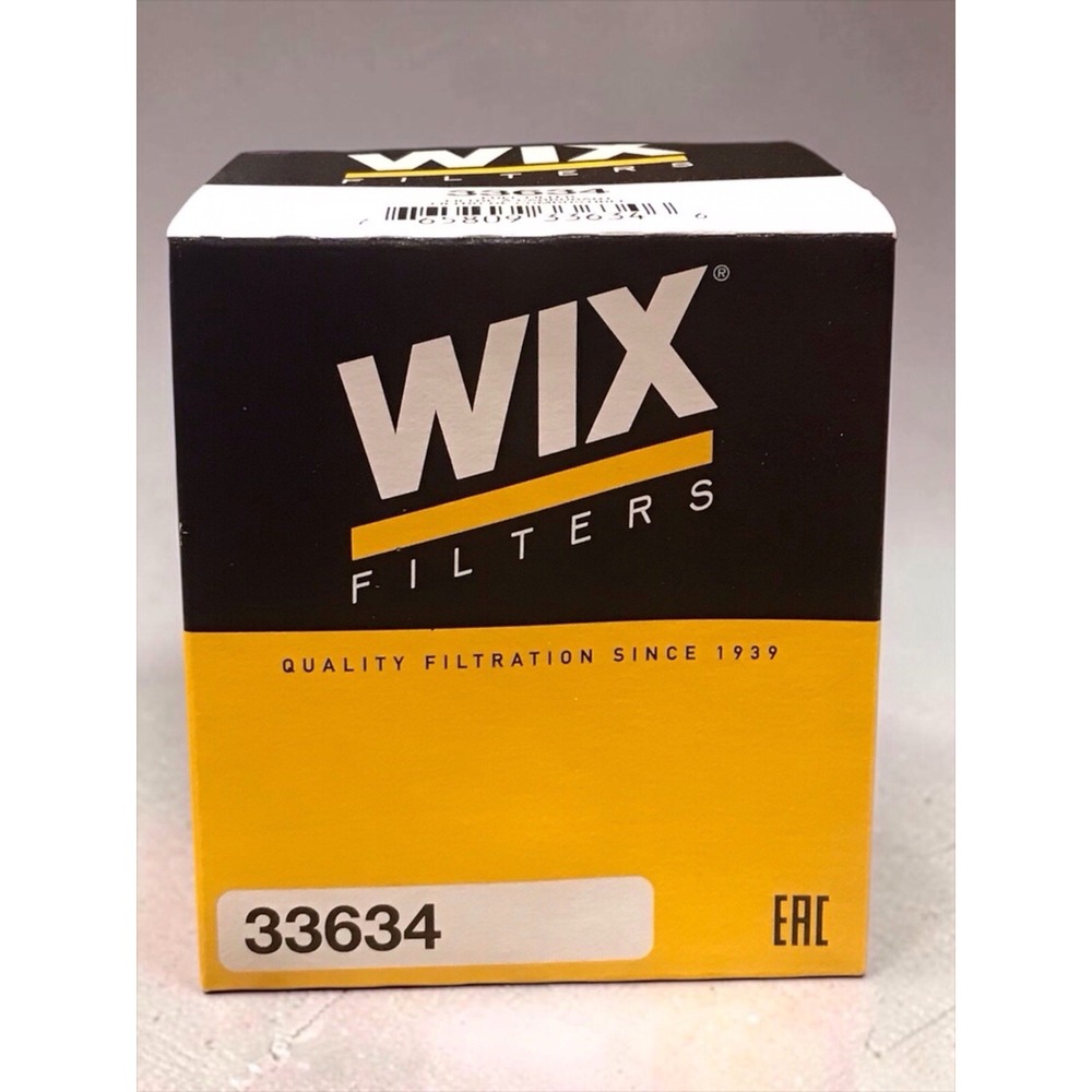 WIX 33634 Fuel Filter Cartridge w/ O-Ring Replacement Filter NOS